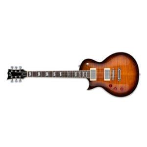 ESP LTD LEC256 Dark Brown Sunburst Electric Guitar